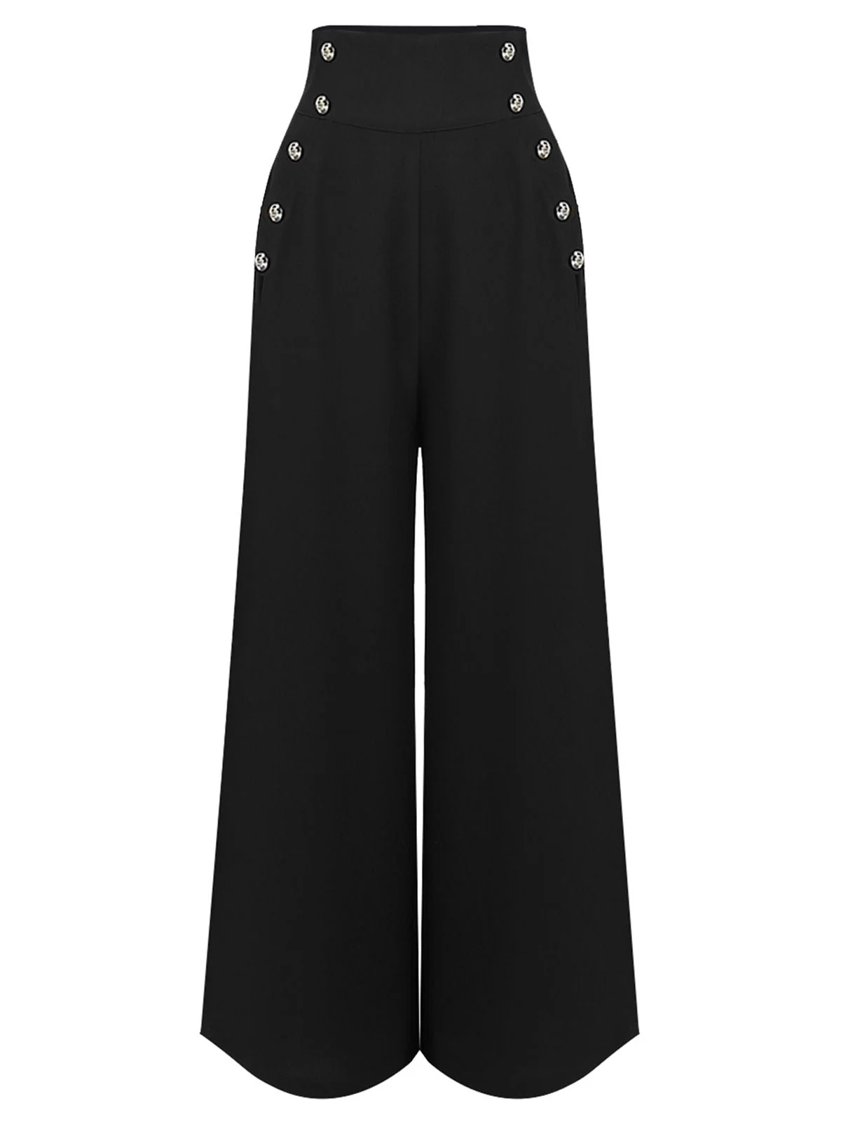 1930s Solid Blouse & Suspender Pants - Image 3