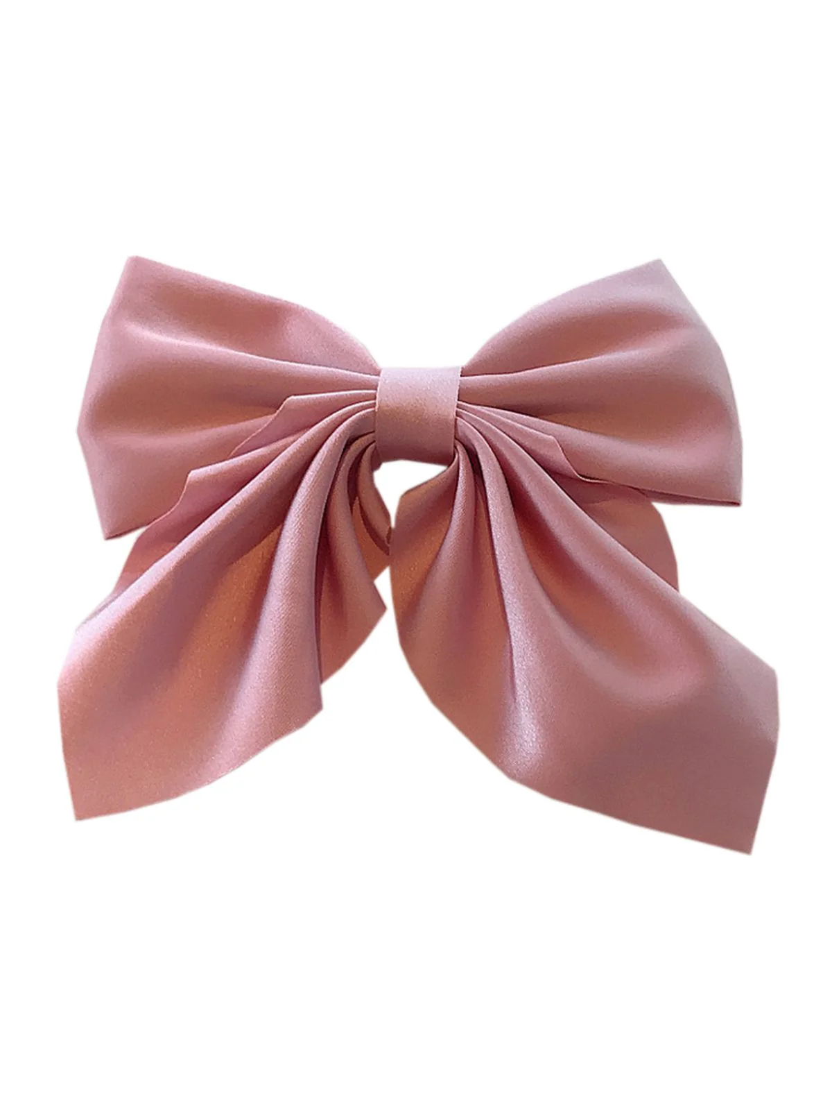 Retro All-match Solid Bow Hairpin - Image 3