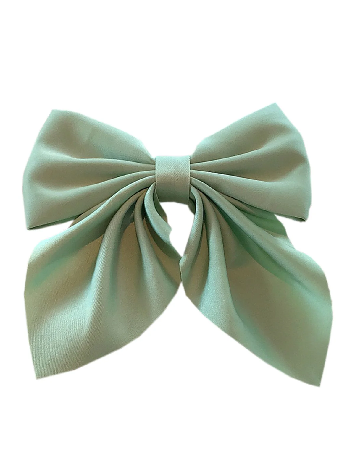 Retro All-match Solid Bow Hairpin - Image 4